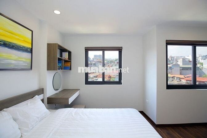 Căn hộ dịch vụ phố  Đào Tấn cho thuê căn 1 ngủ 60m2