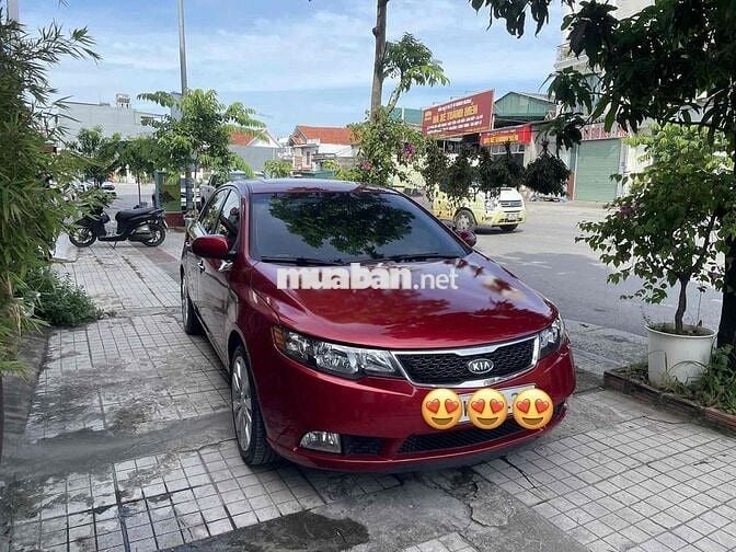 Kia Cerato 1.6 AT 2011 Đỏ 132600 km