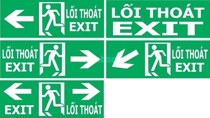 EXIT DẠ QUANG, BĂNG KEO DẠ QUANG