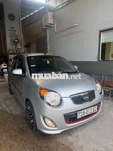 Kia Morning SLX 2010 Bạc 76.000 km