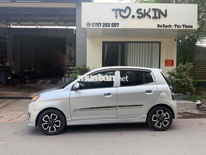 Kia Morning SLX 2010 Bạc 76.000 km