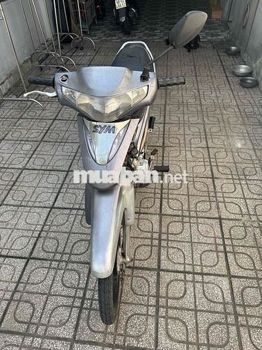 SYM Angel 100 Xám Xe số Zin, êm ru Mâm 5 cây