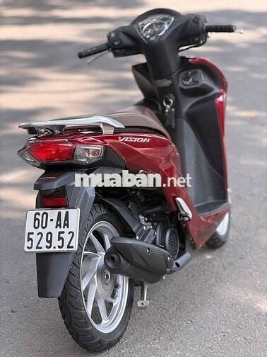 Honda Vision 2024 Đỏ Đen Vài ngàn km
