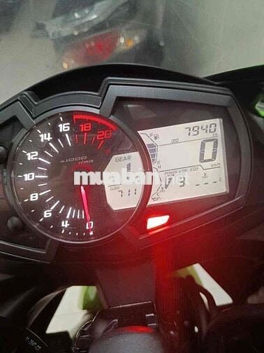 Kawasaki Ninja ZX25R 2022 Xanh đen 7940 km
