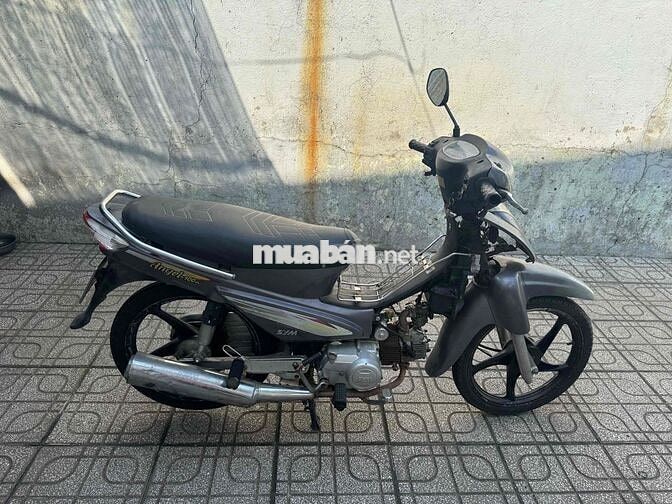 SYM Angel 100 Xám Xe số Zin, êm ru Mâm 5 cây