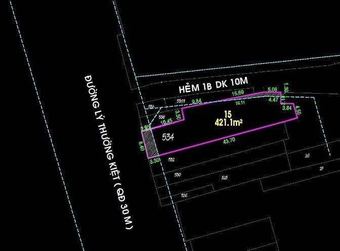 Gửi ACE hh 1.1tỷ 🌹🌹 CHÍNH CHỦ MTKD 1A Lý Thường Kiệt 470m2