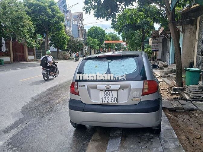 Hyundai Getz Bạc 5 chỗ số sàn