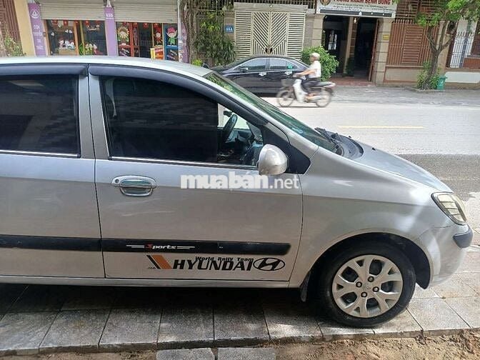 Hyundai Getz Bạc 5 chỗ số sàn