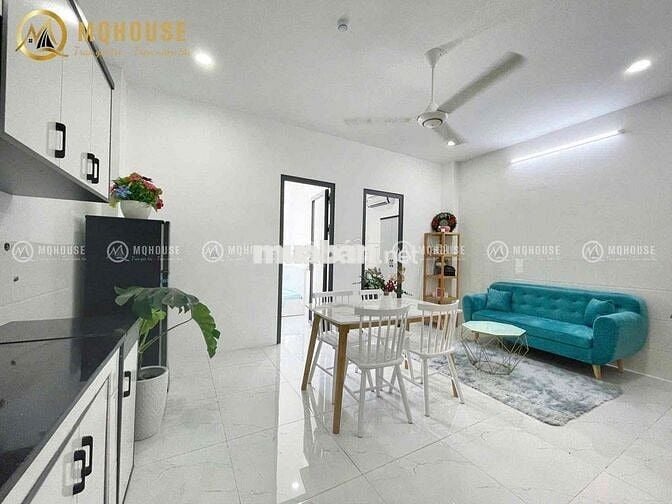 Căn hộ 2 phòng ngủ full nội thất ban công đường Tô Hiến Thành quận 10