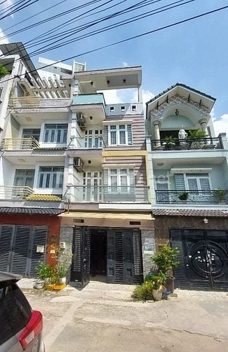 Cho thuê nhà nguyên căn giá rẻ 148/21 Đ59, 4 PN, 5WC. 4,15x12. 4 Tầng.