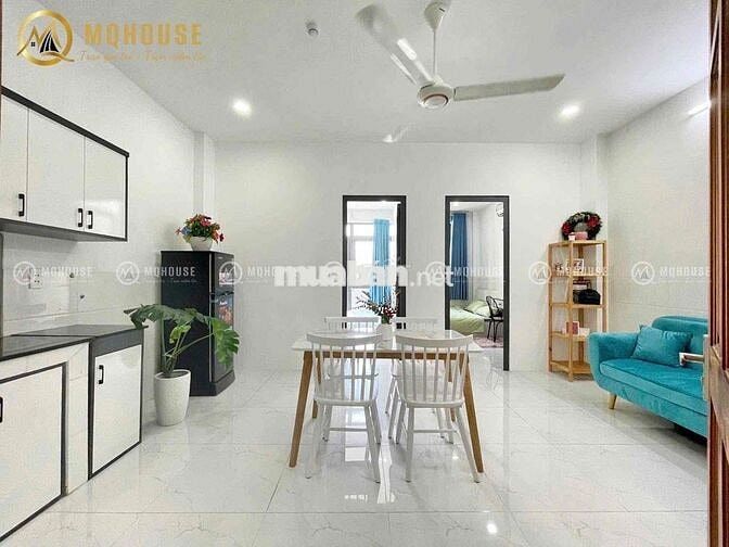 Căn hộ 2 phòng ngủ full nội thất ban công đường Tô Hiến Thành quận 10