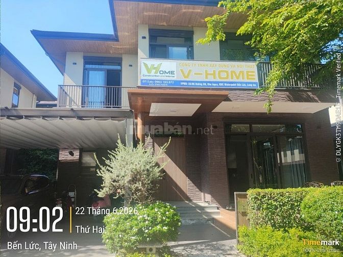 Cho thuê biệt thự Waterpoint 225m², 4PN full nội thất, 24tr/tháng