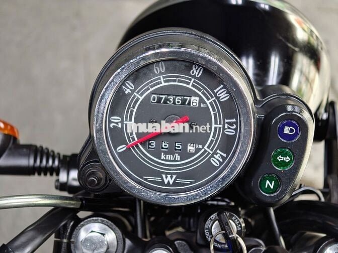 Kawasaki W175 Black Style 2023 Đen 7000km