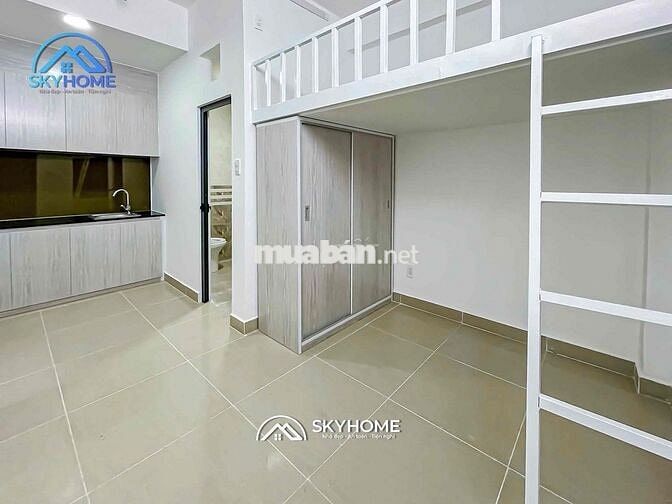 Phòng Có Gác Mới Xây KDC Kim Sơn Đi Bộ Qua Đại Học Tôn Đức Thắng Quận