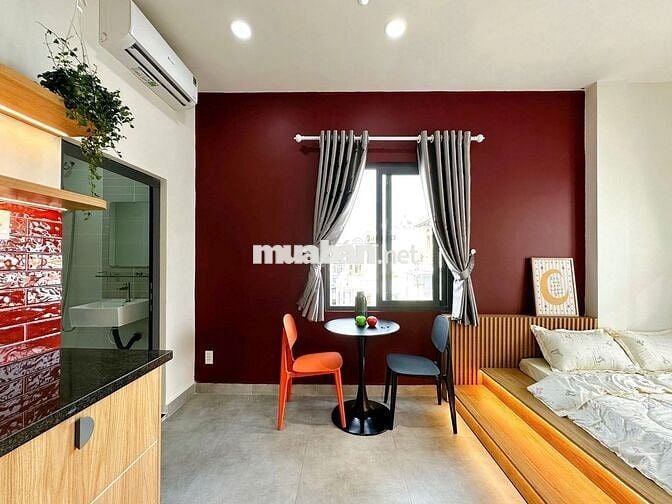 STUDIO THOÁNG - MÁY GIẶT RIÊNG NGAY SÂN BAY, ETOWN CỘNG HÒA