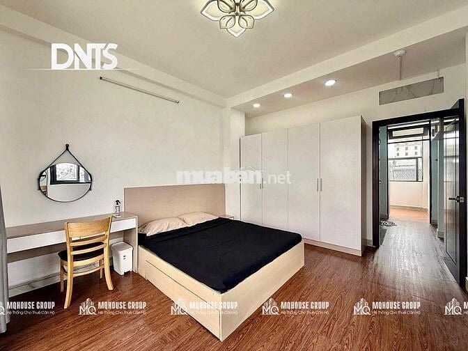 Cho thuê căn hộ 1 phòng ngủ balcony rộng 50m2 ngay chợ Tân Định
