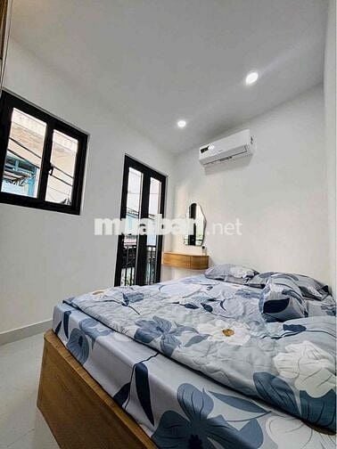 3.45 TỶ NHÀ MỚI 2 TẦNG CHU VĂN AN, 10M RA XE TẢI, FULL NT, Ở NGAY