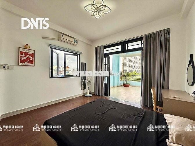 Cho thuê căn hộ 1 phòng ngủ balcony rộng 50m2 ngay chợ Tân Định