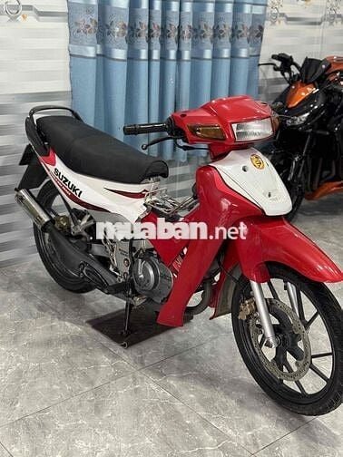 Suzuki Satria 2k Đỏ Trắng Hậu Giang