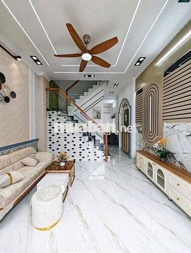CHO THUÊ NHÀ MỚI ĐẸP CÓ NỘI THẤT HẺM ĐƯỜNG TRẦN NAM PHÚ