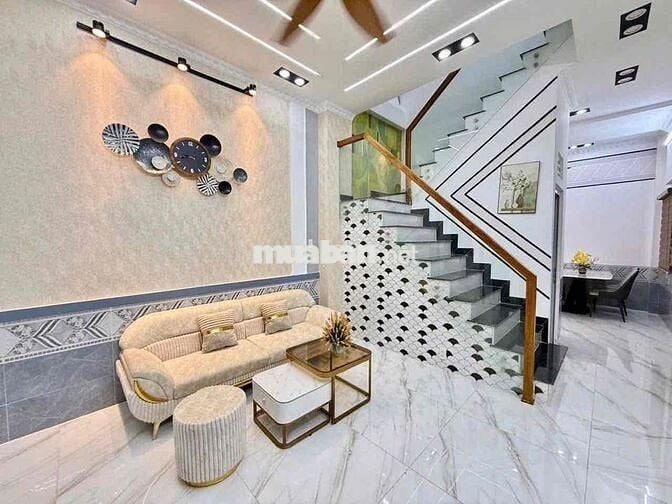 CHO THUÊ NHÀ MỚI ĐẸP CÓ NỘI THẤT HẺM ĐƯỜNG TRẦN NAM PHÚ