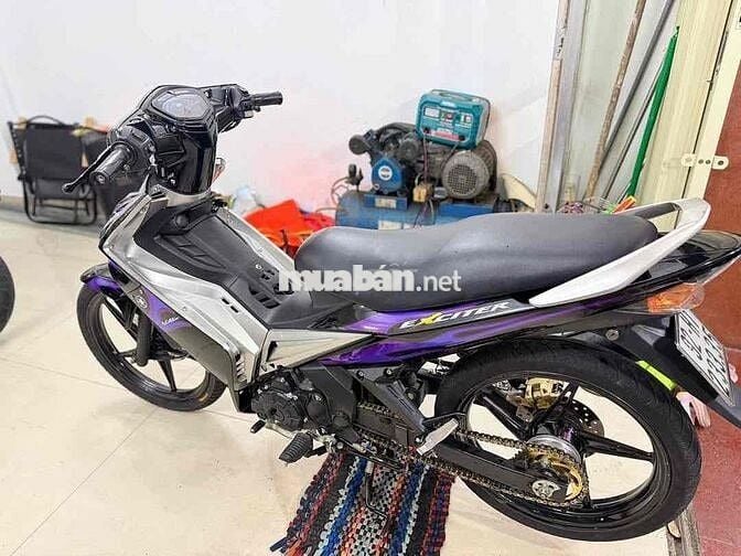 Yamaha Exciter 135 2010 Đen Tím Bạc Zin