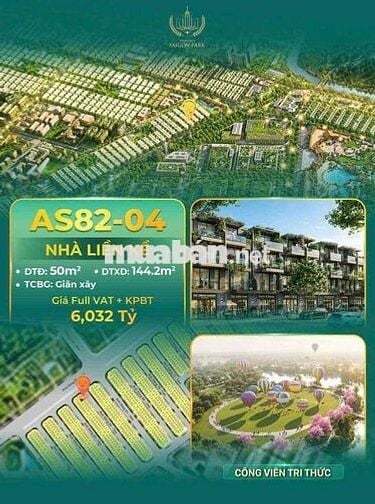 VINHOMES HÓC MÔN – NHÀ PHỐ – ĐỢT 1