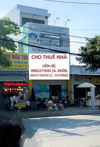 NHÀ CHO THUÊ NGUYÊN CĂN, MẶT TIỀN ĐƯỜNG THÔNG THOÁNG, VỈA HÈ RỘNG