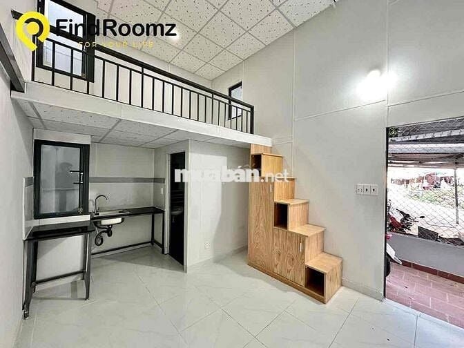DÃY PHÒNG TẦNG TRỆT GÁC CAO NGAY VƯỜN LÀI