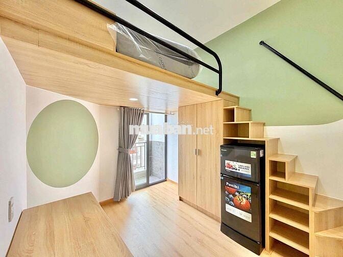 Cho Thuê Phòng Mới Xây Ban Công_Full Nội Thất Cao Cấp_Máy Giặt Riêng