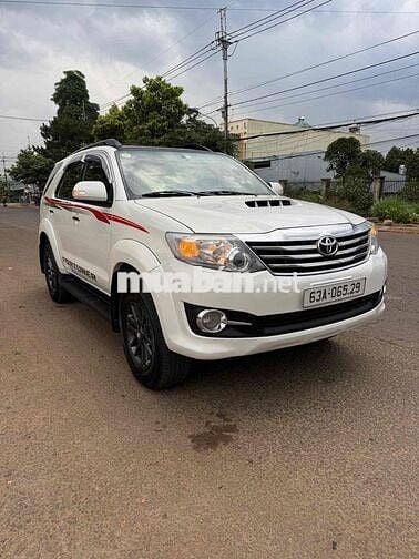 TOYOTA FORTUNER 2016 MT 4X2 MÁY DẦU BAO CHẤT