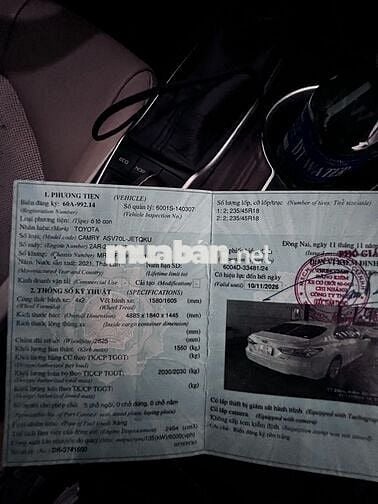Toyota Camry 2.5Q 2015 Trắng 70000 km