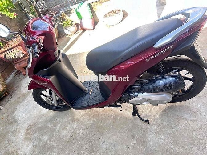 Honda Vision 2025 Cao Cấp màu Đỏ