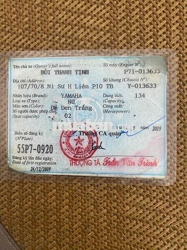 Yamaha Exciter 2009 Đen trắng 64195 km