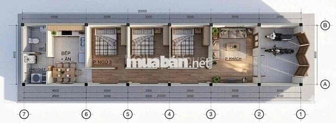 Nền R. Khoán Châu 4m x 20m thổ cư 100%  kv Xung Túc đầu tư sinh lời