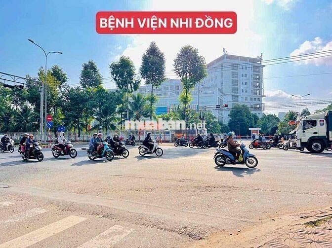 Nền cách BV Nhi 1,5km khu R. Ngã Bát 4,4m x 16m ( cạnh 13m ) ODT+ GPXD