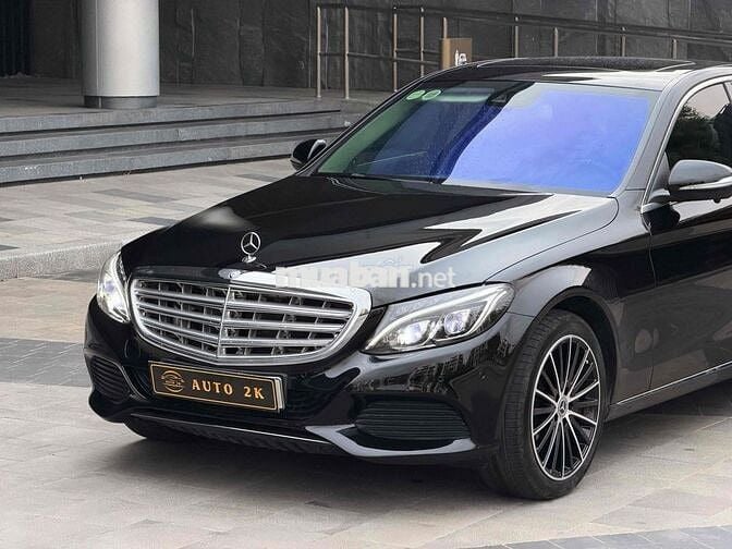 Mercedes C250 Exclusive 2015 Đen/Kem full đồ chơi