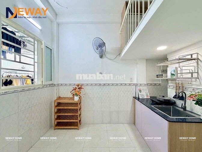 Cho Thuê Phòng Gác Cao 1M8 Đầy Đủ Nội Thất Gần Âu Cơ - Luỹ Bán Bích