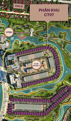 Bán dự án Siêu Biệt Thự The Windsor Collection, 380m2, view hồ 205 tỷ
