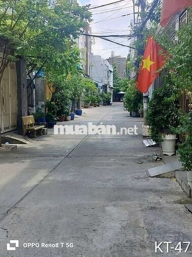 Nhà căn góc thoáng 2 mặt hẻm – Chỉ cách Tân Hương 80m – GIÁ 6ty8.

