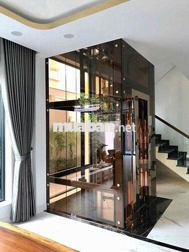 19,5 Tỷ! Nhà Hầm 5 Tầng Hẻm 10m Đặng Thùy Trâm, Bình Thạnh – 6x14m