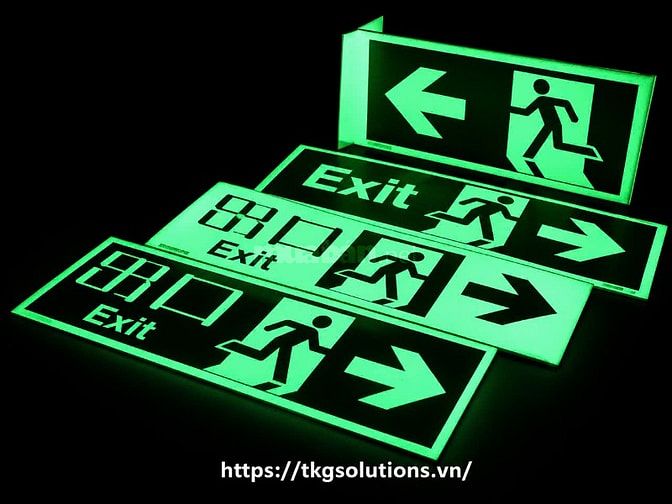 EXIT DẠ QUANG, BĂNG KEO DẠ QUANG