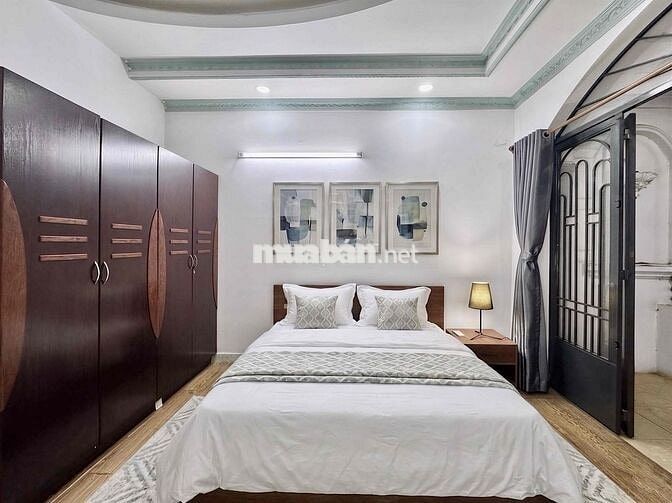 căn hộ full nội thất 1pn - 1pk cực rộng 60m2 có ban công Quận 10 - 11