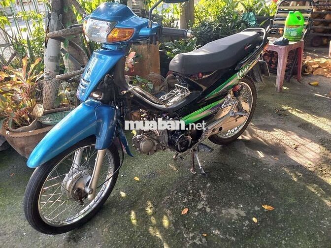 Honda Wave Thái 110 2000 Xanh đen