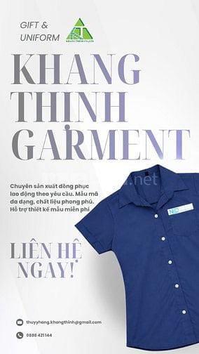 Cần đồng phục liên hệ ngay Khang Thịnh!