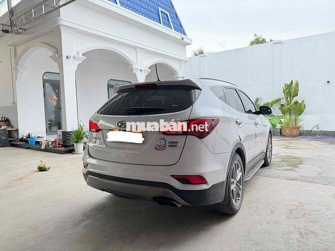 Hyundai Santafe Cao Cấp 2 cầu Trắng 80.000 km