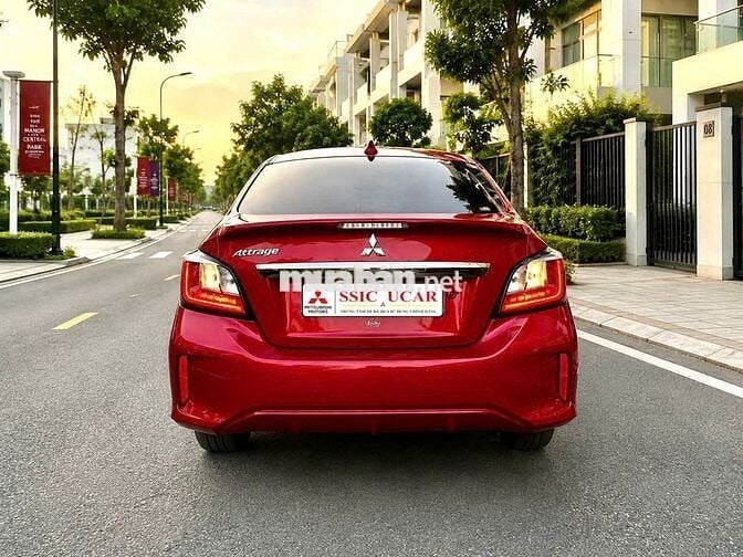 (Thương Lượng)  Attrage Premium 2022 Đỏ 7.500 km