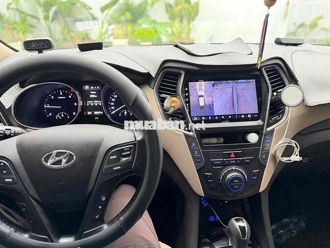 Hyundai Santafe Cao Cấp 2 cầu Trắng 80.000 km
