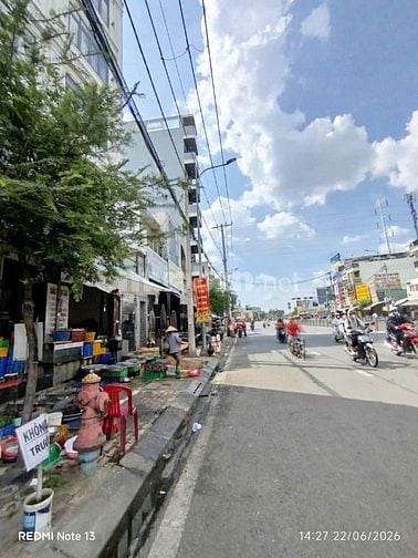 51 Tỷ = 192 triệu/m2! Bán Mặt Tiền Nguyễn Xí 30m - 8,02x35m - 5 Tầng