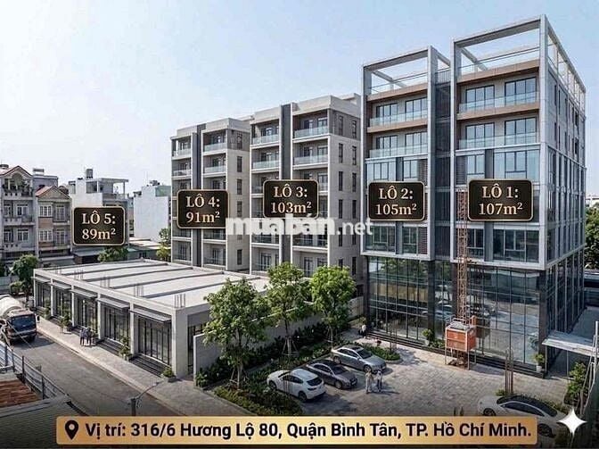 Cần Bán 3 lô đất Hương Lộ 80( cũ)- đường Vĩnh Lộc ( mới). Bình Tân